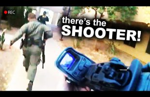 Cops Hunt Down & Kill Mass Shooter