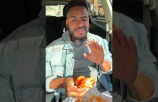 INSANE‼️ Hot Sauce Honey Butter CHICKEN Biscuit‼️(OMG🔥) #shorts #fyp #foodreview #entertainment