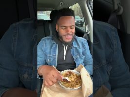 I Tried Dominican Food For the FIRST TIME‼️💪🏽 And LOVED IT❤️🔥 #dominicanfood #shorts #foodreview