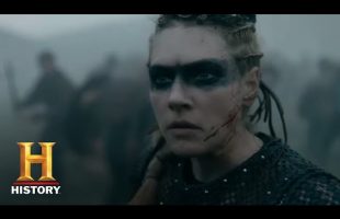 Vikings: Queen Lagertha’s Fierce Fighting Skills | Mid-Season Five Finale Airs Jan. 24 | History