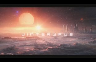 Ethereal Winterwave: A Sci-Fi Ambient Journey for Deep Relaxation