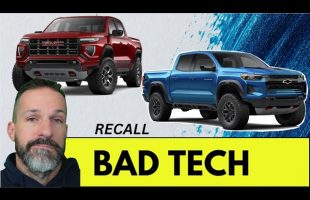 Software & Tech Making New Trucks UNRELIABLE. Chevy Colorado and GMC Canyon Recall