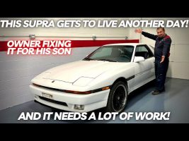 THIS Toyota Supra Gets to Live Another Day! Owner Fixing it for His Son! and it Needs A LOT!