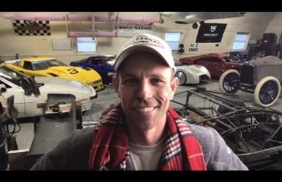 Live in the race car building shop!
