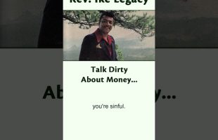 Talk Dirty About Money – Rev. Ike’s The Romance of Money #revike #lawofmoney #money