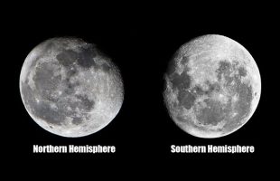Why Does the Moon Appear Upside-Down in the Southern Hemisphere?