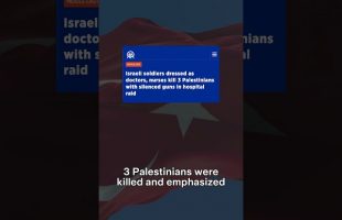 Split Headlines: Undercover Israeli forces killed three Palestinian militants in West Bank hospital