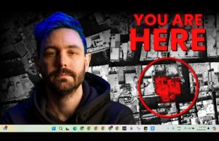 Changing the Scammer’s Desktop Background to his Location