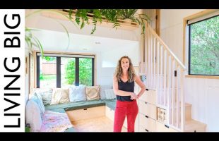 Solo Mum’s Stunning Ultra Spacious Tiny Home ❤️