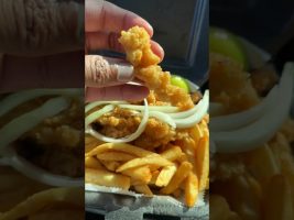 I Tried Haitian CONCH‼️ For The First Time🤯 #fyp #entertainment #shorts #lambi