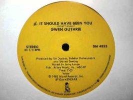 Gwen Guthrie – It Should Have Been You (Original 12” Version)