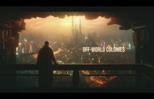 Off-world Colonies: A Relaxing Cyberpunk Ambient Journey For Expiring Replicants