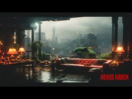 Nexus Haven: Atmospheric Cyberpunk Music For Deep Relaxation – Meditative Sci Fi Music