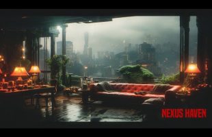 Nexus Haven: Atmospheric Cyberpunk Music For Deep Relaxation – Meditative Sci Fi Music