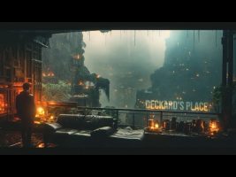 Deckard’s Place: Atmospheric Cyberpunk Ambient – Ethereal Sci Fi Music To Focus & Relax