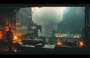 Deckard’s Place: Atmospheric Cyberpunk Ambient – Ethereal Sci Fi Music To Focus & Relax