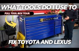 What Tools Do I Use To Fix Toyota and Lexus? A Full Tool Box Tour!