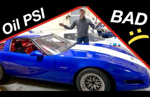 Corvette race car STARTS | low oil pressure and diagnose