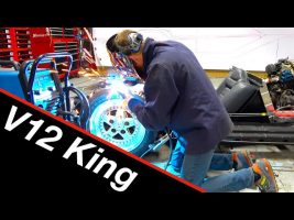 Body buck welding | King Zero V12 supercar #17