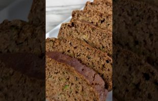 Vegan Zucchini Bread Gluten-Free, Oil-Free