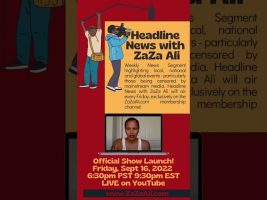 Headline News with ZaZa Ali officially launches today! LOVE ♥️ #zazaali #news #trending