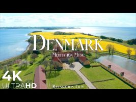 DENMARK • Relaxation Film 4K – Peaceful Relaxing Music – Nature 4k Video UltraHD