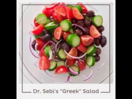 Dr. Sebi’s “Greek” Style Salad