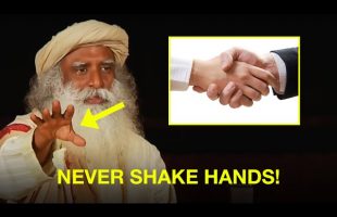 “The moment you touch someone, there is an energy transfer” | Sadhguru on Handshakes