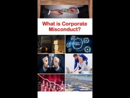 The spectrum of corporate misconduct #shorts