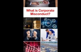 The spectrum of corporate misconduct #shorts