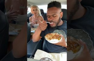 I Tried Latin Food 🍱 For The FIRST‼️Time With #mariahlynn  🤯🤯. #fyp #shorts #latinfood #lhhny
