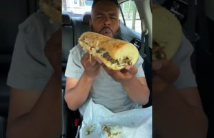 I Paid $120‼️For A Cheesesteak🥖in #philly🤯. #fyp #shorts #cheesesteak #foodreview