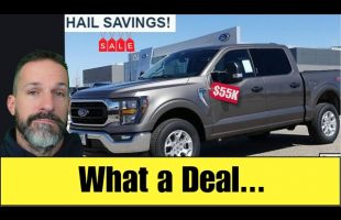 Hail Damaged Ford F-150 For $55k? You can’t make this stuff up…