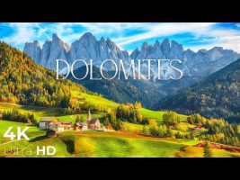 DOLOMITES – Italy Relaxation Film 4K – Peaceful Relaxing Music – Nature 4k Video UltraHD