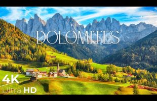 DOLOMITES – Italy Relaxation Film 4K – Peaceful Relaxing Music – Nature 4k Video UltraHD
