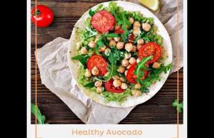 Healthy Avocado Chickpea Salad