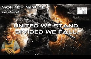 Monkey Minute 6.12.22 – United We Stand, Divided We Fall.