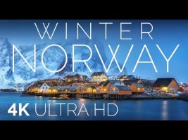 The Nature of Norway Winter with Relaxing Music – 4K VideoHD