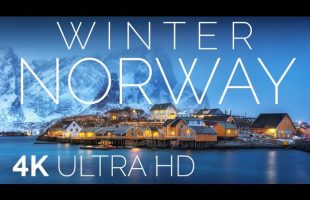The Nature of Norway Winter with Relaxing Music – 4K VideoHD