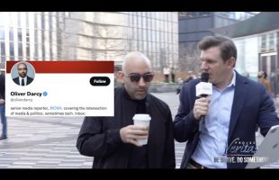 CNN’s Oliver Darcy REFUSES to defend false “harassment” accusation when questioned by James O’Keefe