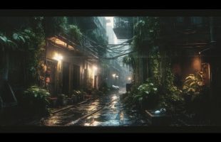 PURE Ambient Cyberpunk Music For Focus and DEEP Relaxation [VERY Soothing]