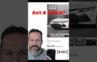 2024 Toyota Camry for $26k? Car market flipping.. #toyota #dealerships #deals