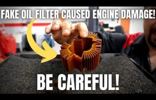 Fake Oil Filter Caused Engine Damage in This Toyota! BE CAREFUL!