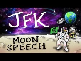 Moon Speech  – John F. Kennedy (Animated)