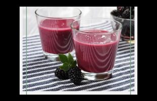 Blackberry Lime Smoothie
