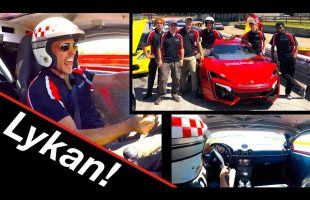Race track test | straight piped Lykan Hypersport build #18