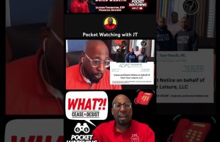 Earn Your Leisure sends Cease & Desist Letter to Pocket Watching with JT – @EarnYourLeisure