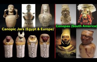PT 14 – Researches Into The Lost History Of America / Canopic Jars Originated in South America