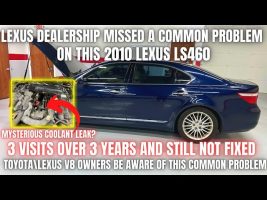 Lexus Dealership Missed THIS Common Problem on This LS460 | Toyota V8 Owners Be AWARE!