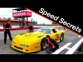 Racing driver’s car speed secrets